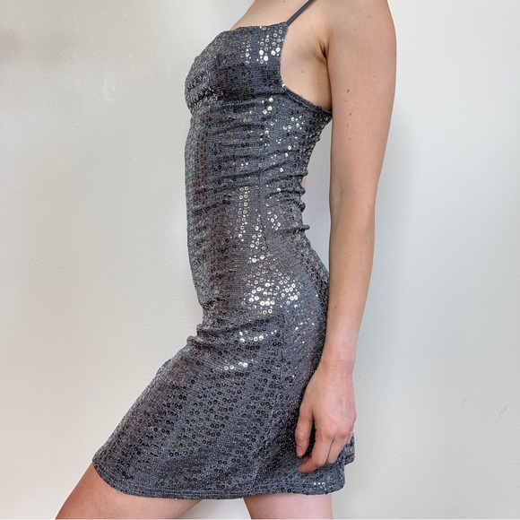 NWT Urban Outfitters Sequin Mini Dress - Picture 5 of 7